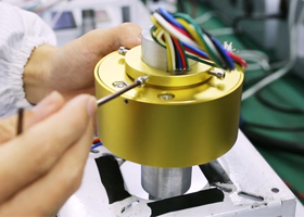 How to works for Moflon electric slip rings?