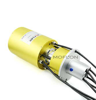 MX18101702-multi wires channel gas electric combination slip ring