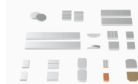 Powder metallurgy contact tips