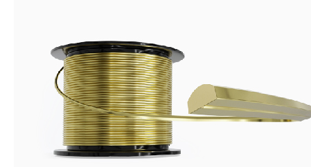 Clad contact strips